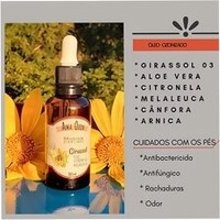 SPfarma - Oleo Ozonizado Girassol, Aloe Vera, Citronela, melaleuca, canfora e Arnica